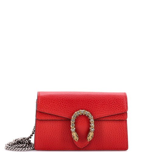 GUCCI Dionysus Bag Leather Super Mini