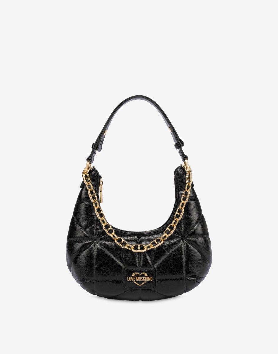 Love Moschino Sac Hobo Geometric Quilted