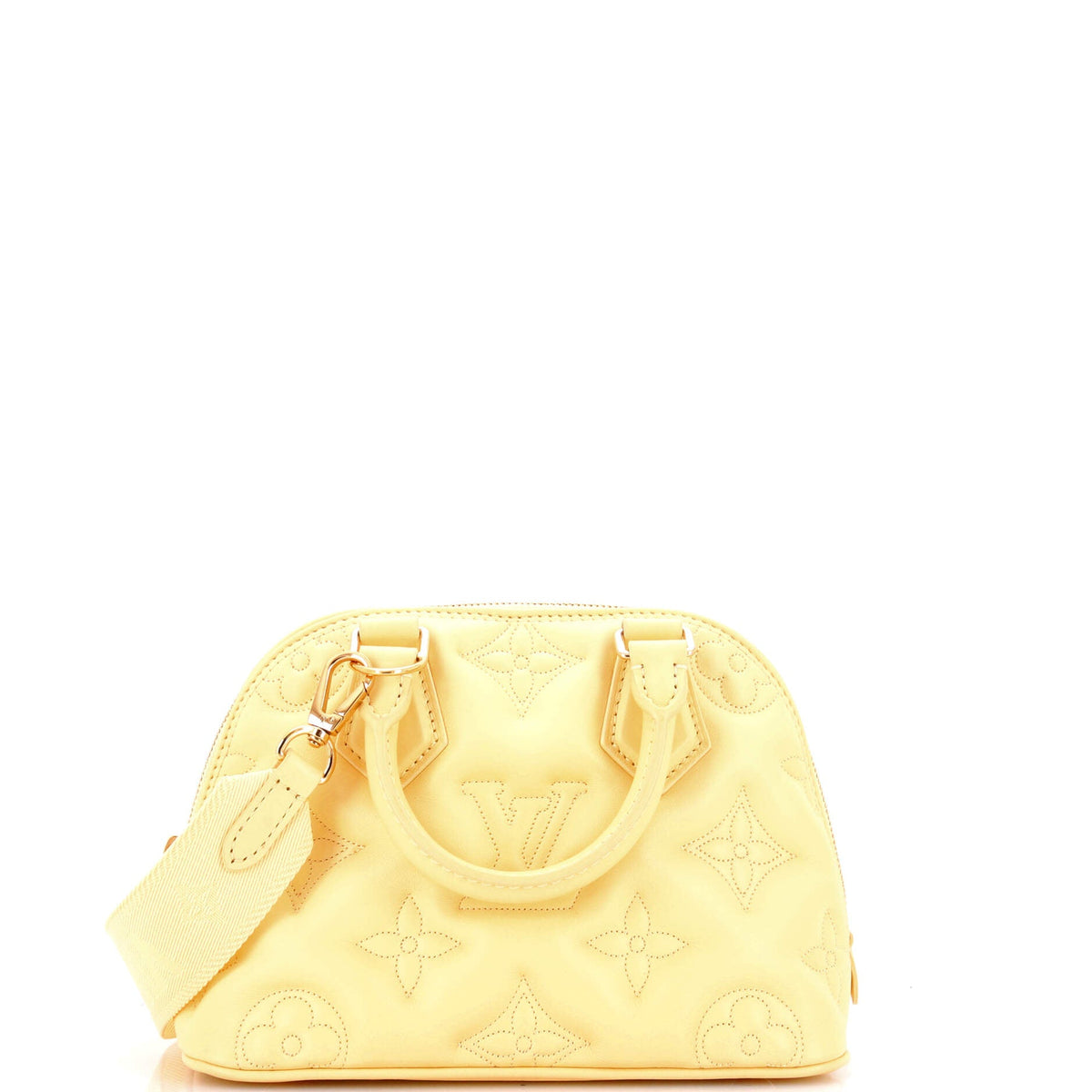 Louis Vuitton Alma Handbag Bubblegram Leather BB