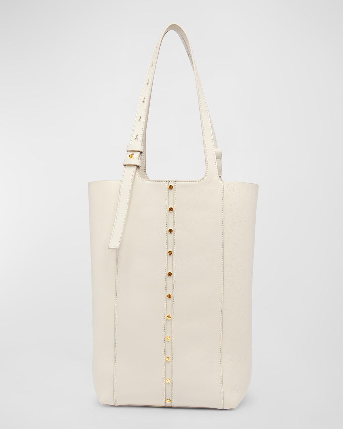 Golden Goose 24.7 North-South Studded Leather Tote Bag