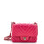 CHANEL Square Classic Single Flap Bag Chevron Lambskin Mini