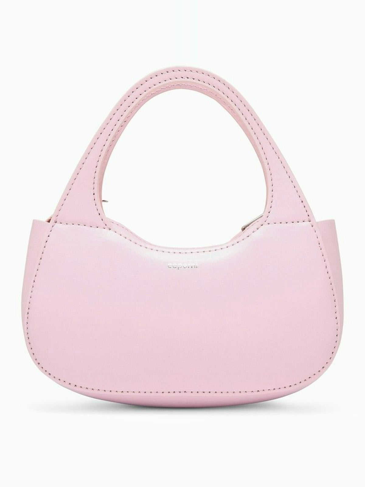 Coperni Women's Micro Baguette Swipe Bag Leather in Pink | COPBA17405LE