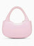 Women's Micro Baguette Swipe Bag Leather in Pink | COPBA17405LE