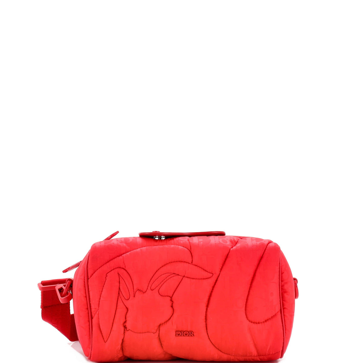 Christian Dior x ERL Lingot Bag Quilted Oblique Mirage Technical Fabric