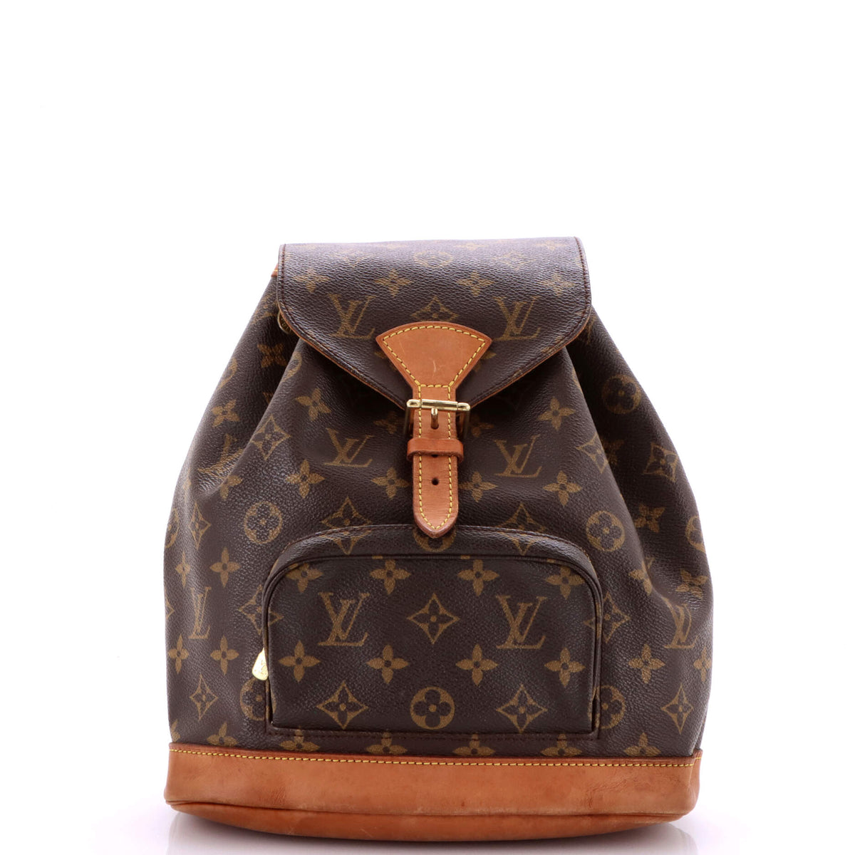 Louis Vuitton Vintage Montsouris Backpack Monogram Canvas MM