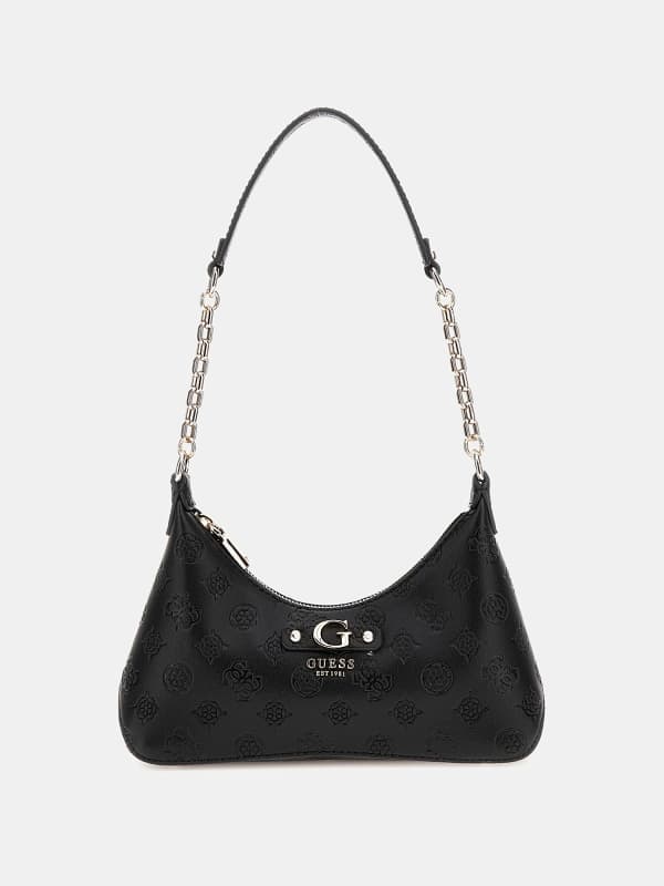 Guess Gerty 4G Peony Logo Shoulder Bag