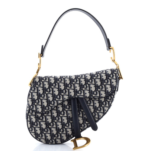 Saddle Handbag Oblique Canvas Medium