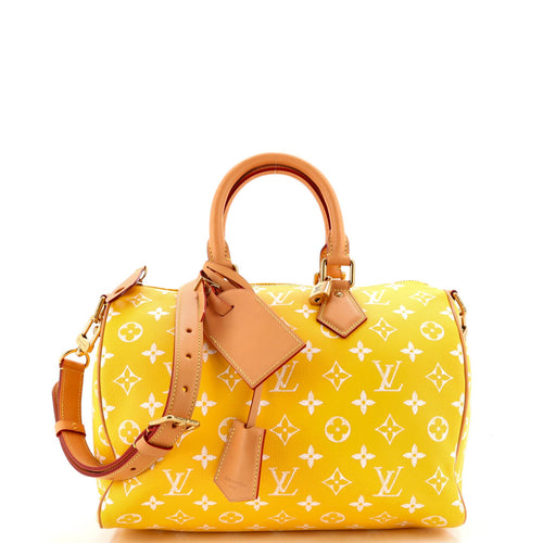 Speedy P9 Bandouliere Bag Monogram Leather 30
