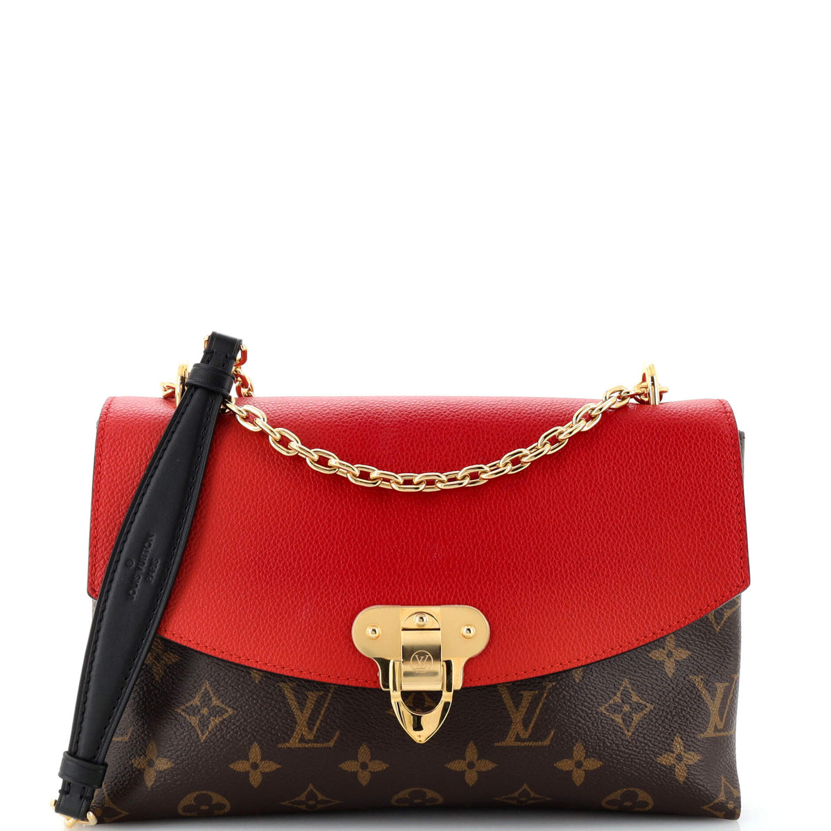 Louis Vuitton Saint Placide Handbag Monogram Canvas and Leather