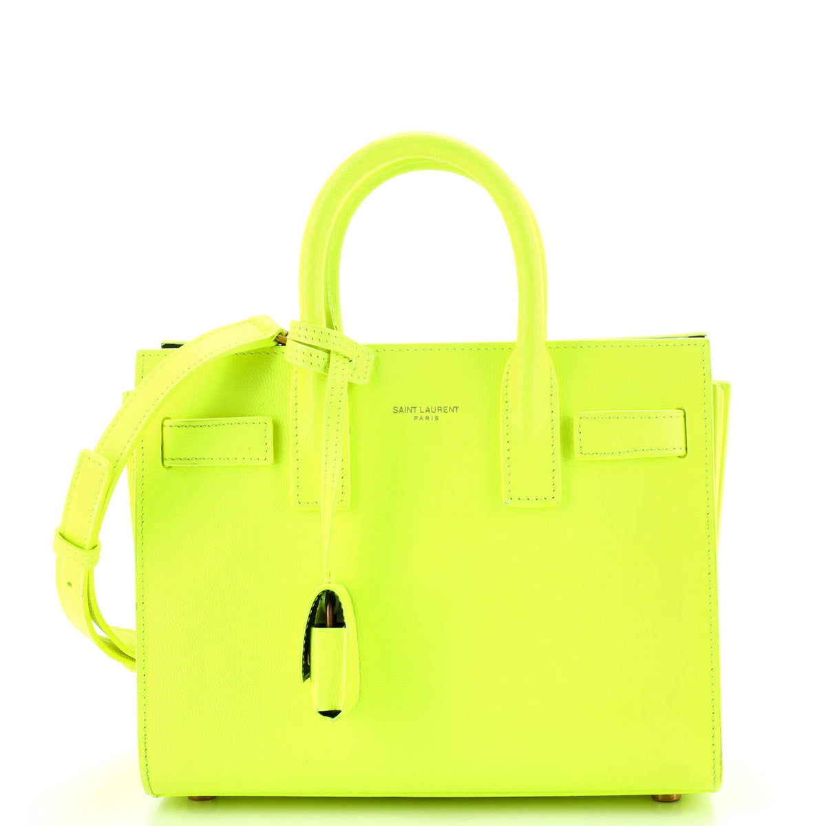Saint Laurent Sac de Jour Bag Leather Nano