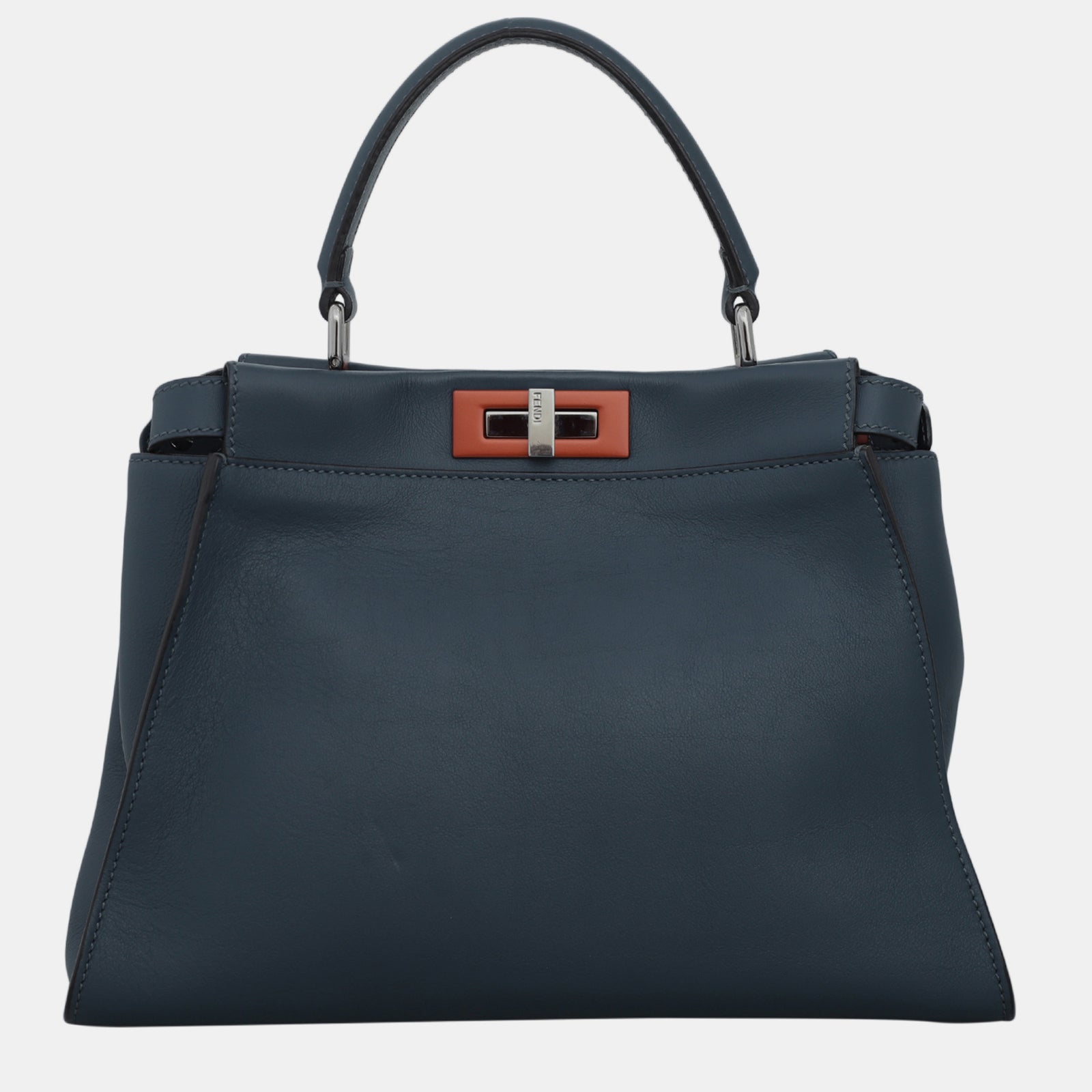 Fendi Blue Medium Peekaboo Bag