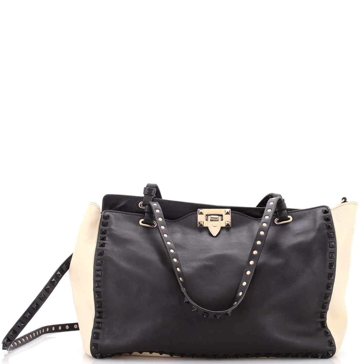 Valentino VALENTINO GARAVANI Rockstud Tote Soft Leather Medium