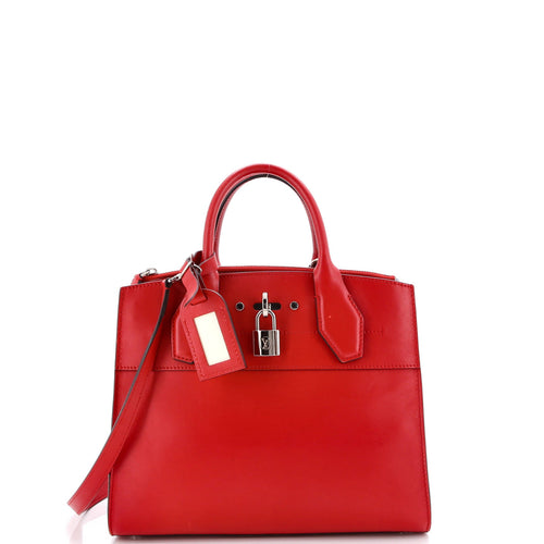 City Steamer Handbag Leather PM