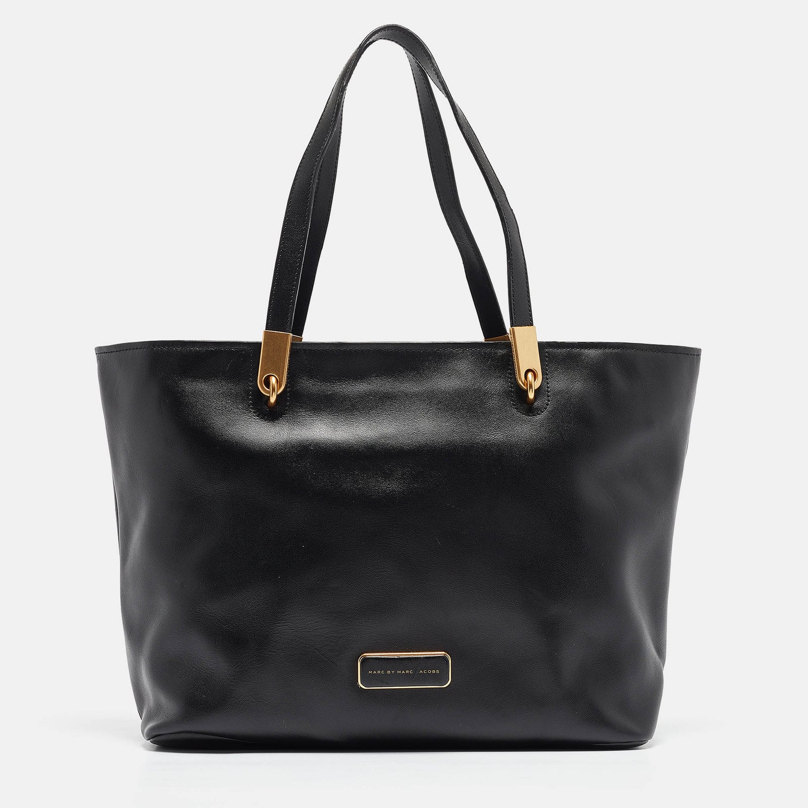 Marc By Marc Jacobs Sac fourre-tout East West en cuir noir Ligero