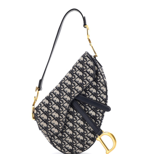 Saddle Handbag Oblique Canvas Medium