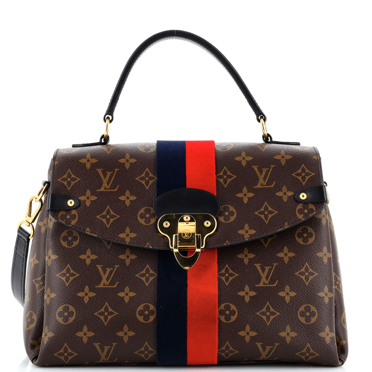 Louis Vuitton Georges Handbag Monogram Canvas MM