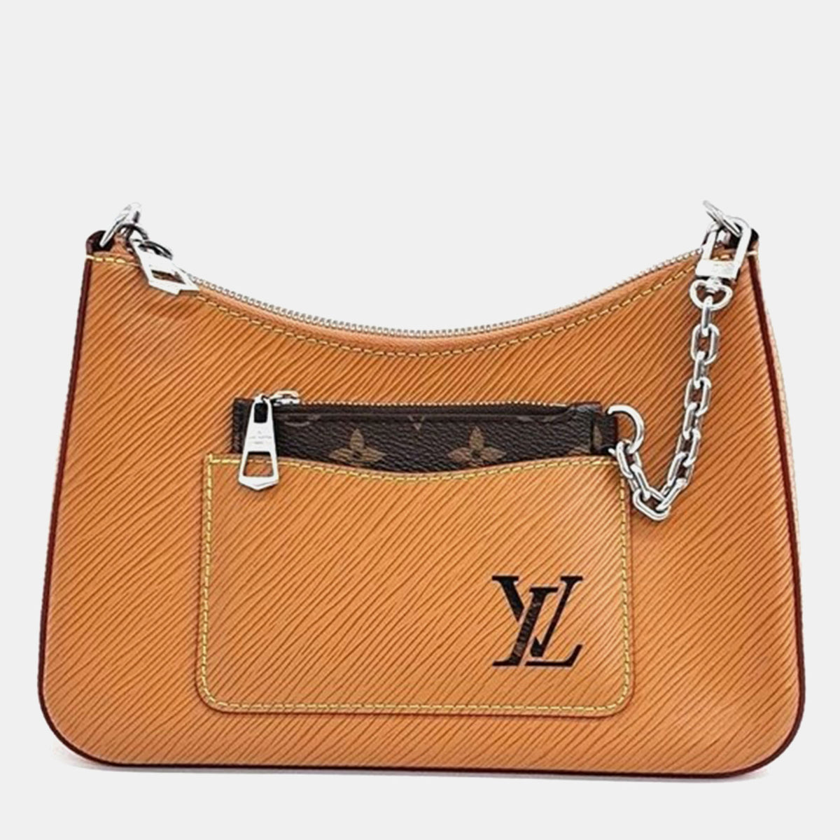 Louis Vuitton Brown Epi Marelle Shoulder Bag