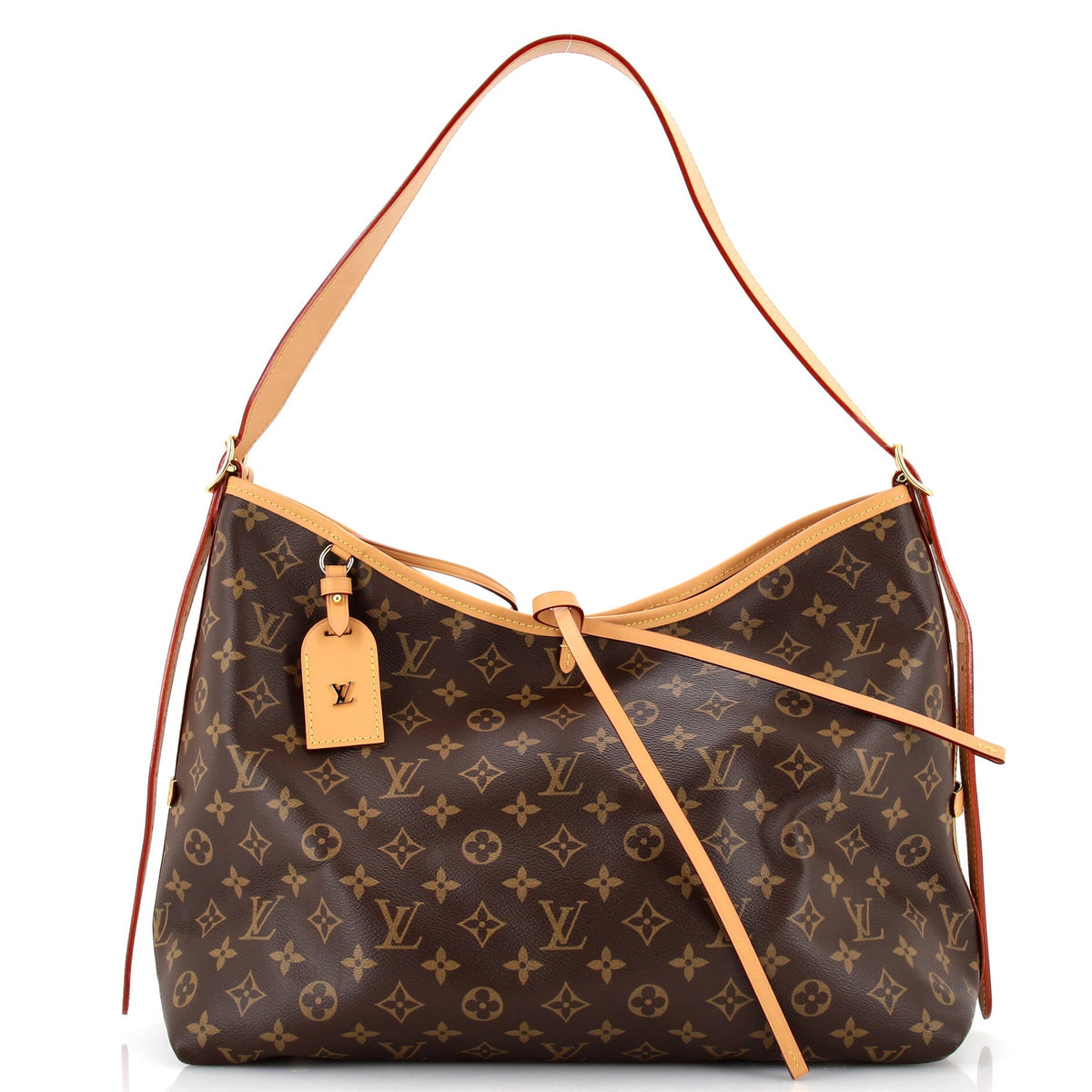 Louis Vuitton CarryAll Hobo Monogram Canvas MM