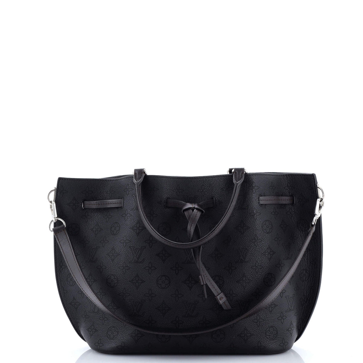 Louis Vuitton Girolata Handbag Mahina Leather