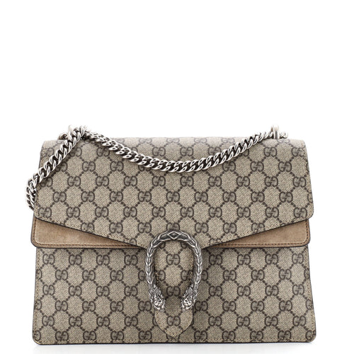 GUCCI Dionysus Bag GG Coated Canvas Medium