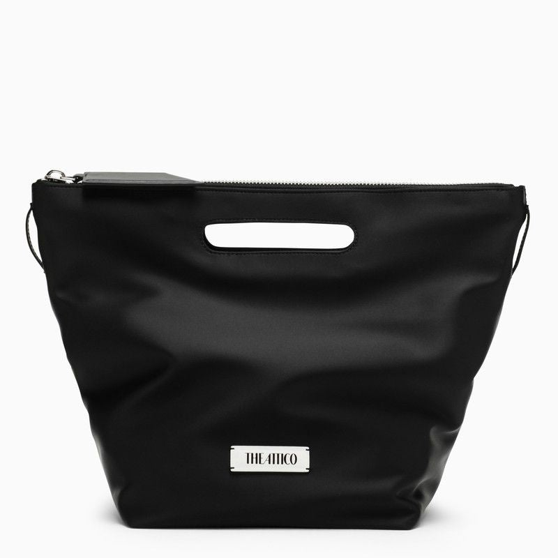The Attico Women's Tote Bag Medium Via Dei Giardini 30 in Black | 241WAH47AC04