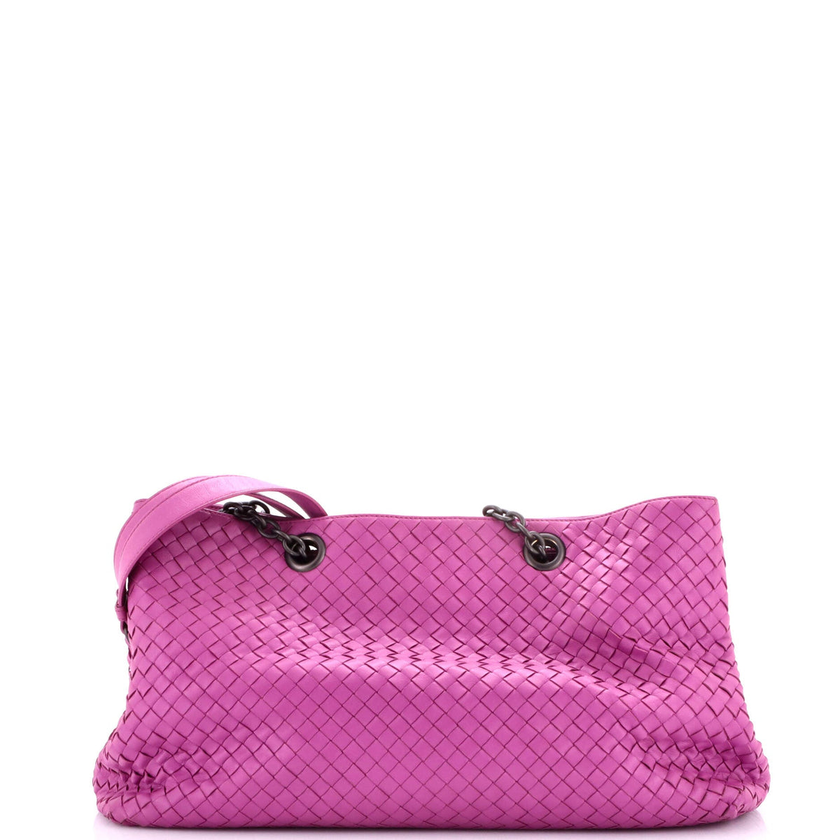 Bottega Veneta Double Chain Tote Intrecciato Nappa Large