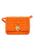 TB Flap Bag Woven Leather Small