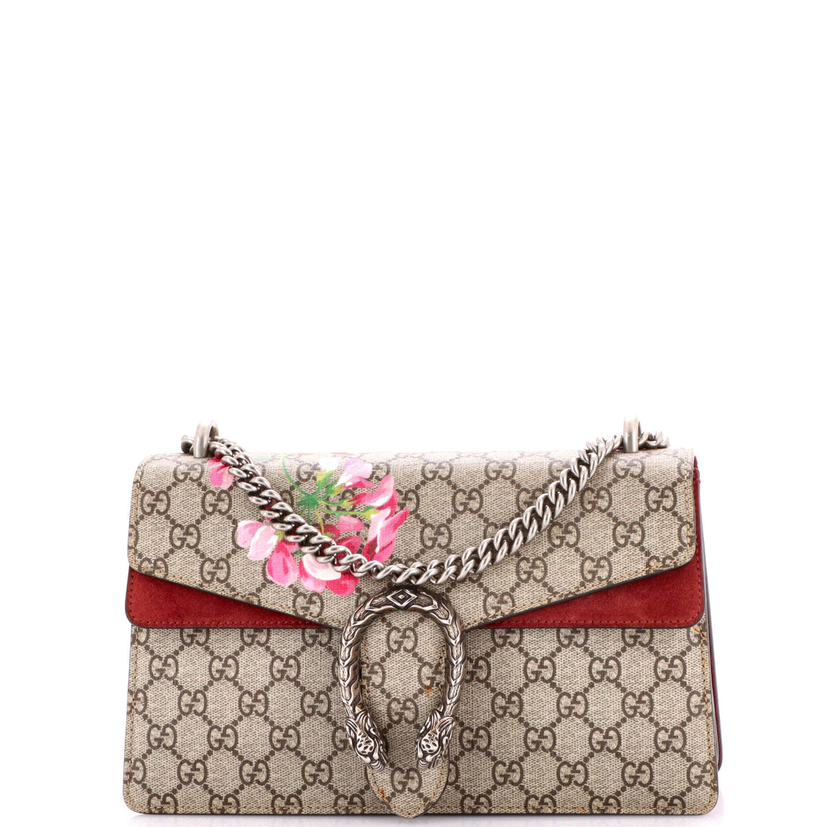 Gucci GUCCI Dionysus Bag Blooms Print GG Coated Canvas Small
