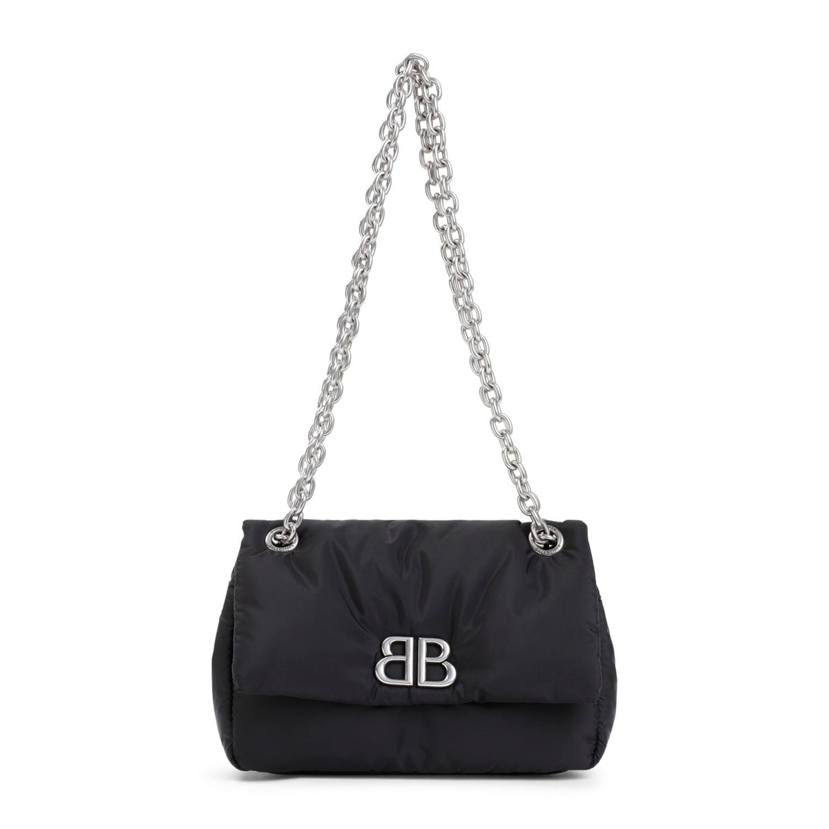 Balenciaga Women's Monaco Mini Bag in Black | Size UNICA | 7929772AA6J