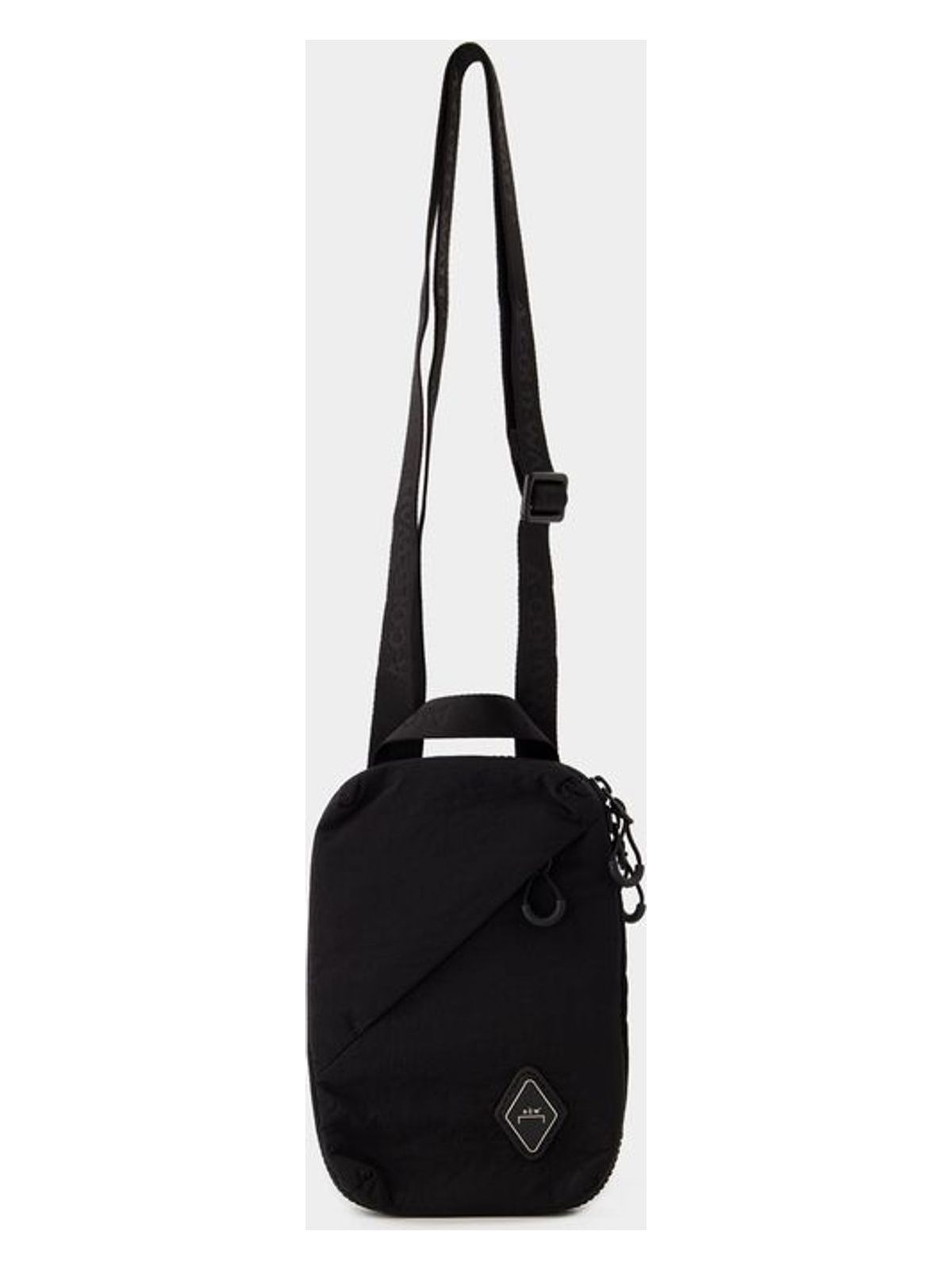 A-Cold-Wall Men's Diamond Lanyard Bag in Black | ACWUG092B