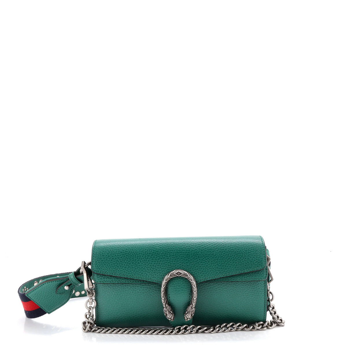 Gucci GUCCI Dionysus East-West Flap Bag Leather Small