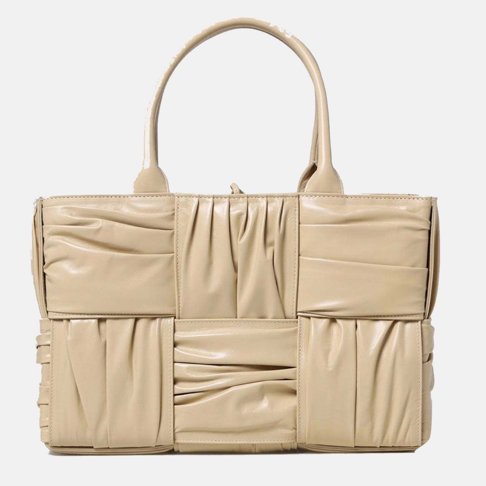 Bottega Veneta Leather Aero Tote Bag