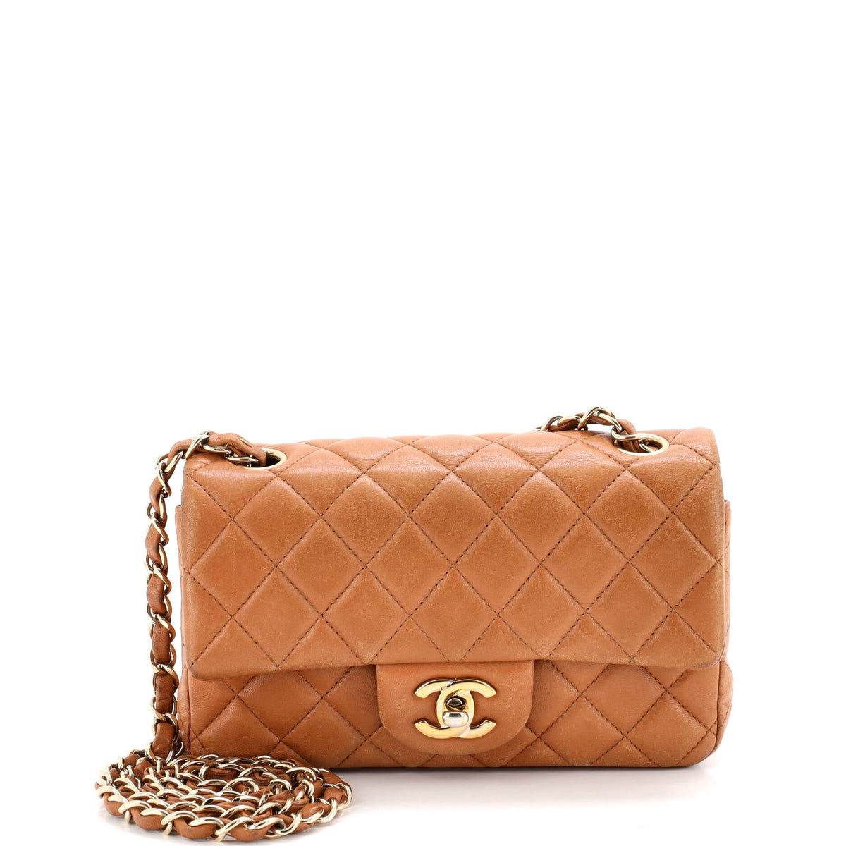 Chanel CHANEL Classic Single Flap Bag Quilted Lambskin Mini