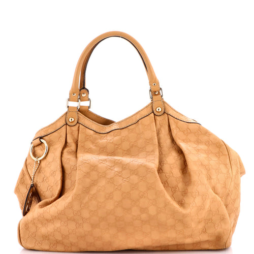 GUCCI Sukey Tote Guccissima Leather Large