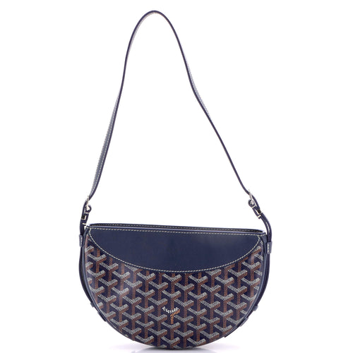 GOYARD Hirondelle Shoulder Bag Coated Canvas and Leather