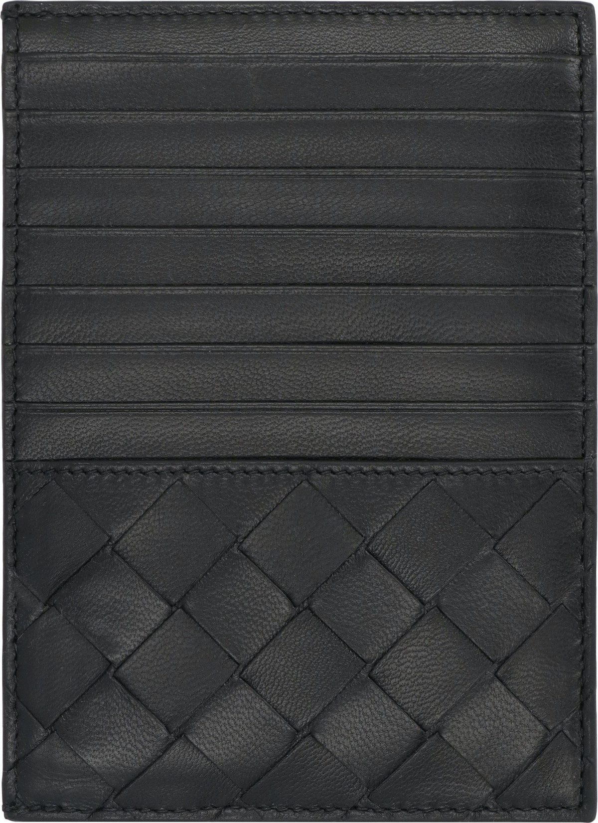 Bottega Veneta Women's Passport Holder in Black | 763935VCPP3 Color 8425