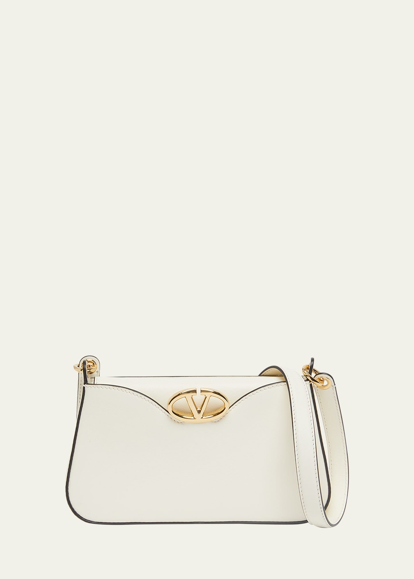 Valentino The Bold VLOGO Calfskin Leather Crossbody Bag