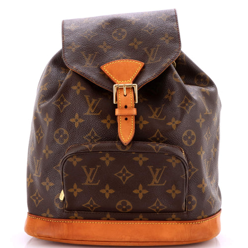 Vintage Montsouris Backpack Monogram Canvas MM
