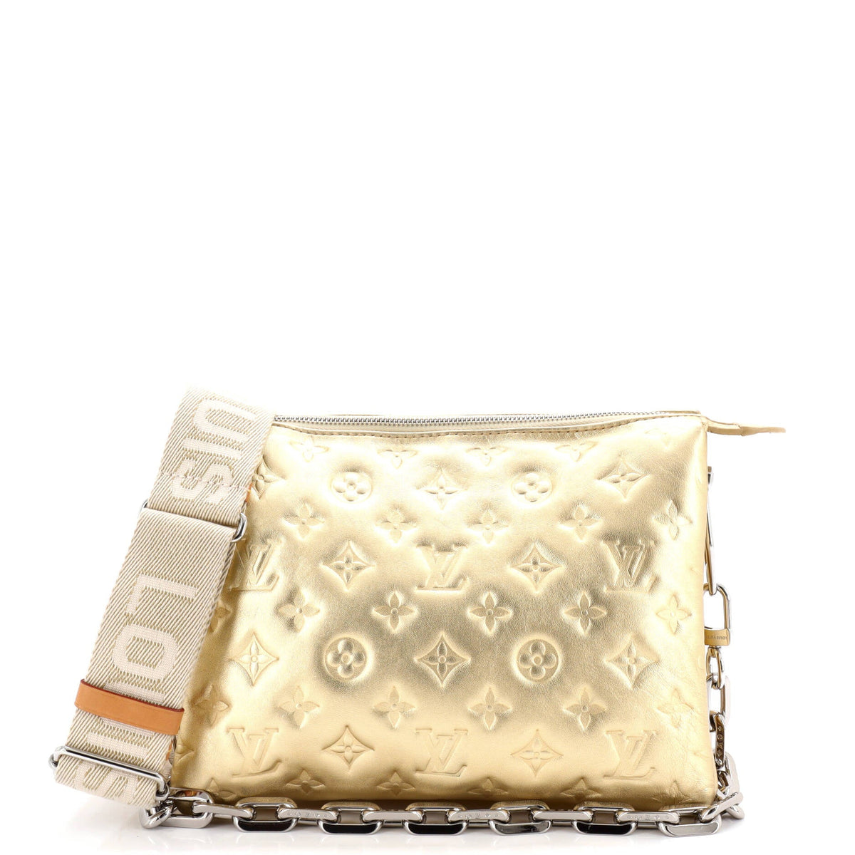Louis Vuitton Coussin Bag Monogram Embossed Lambskin PM