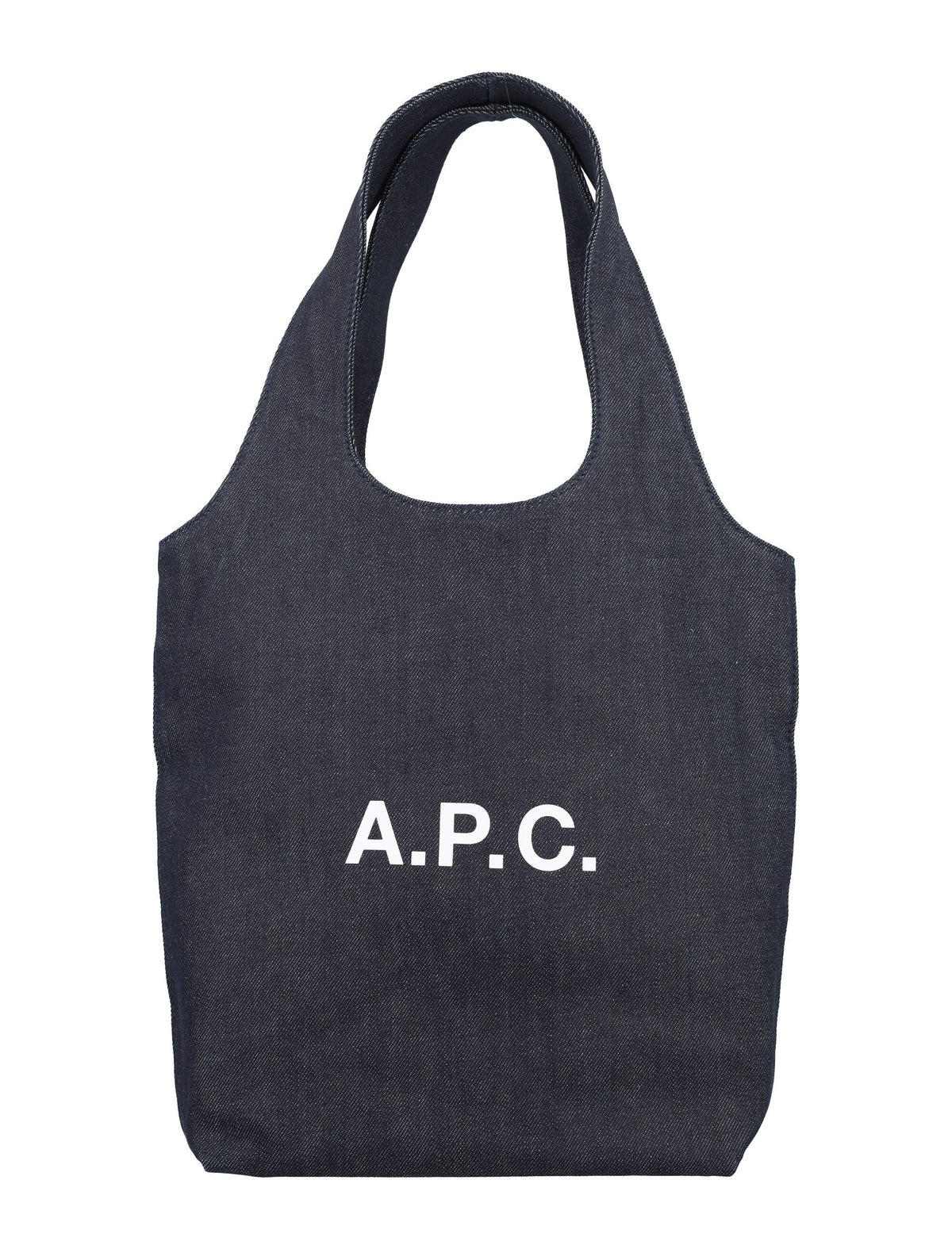A.p.c. Men's Ninon Small Tote Bag in Indigo | 24AM61861COCSX Color IAI