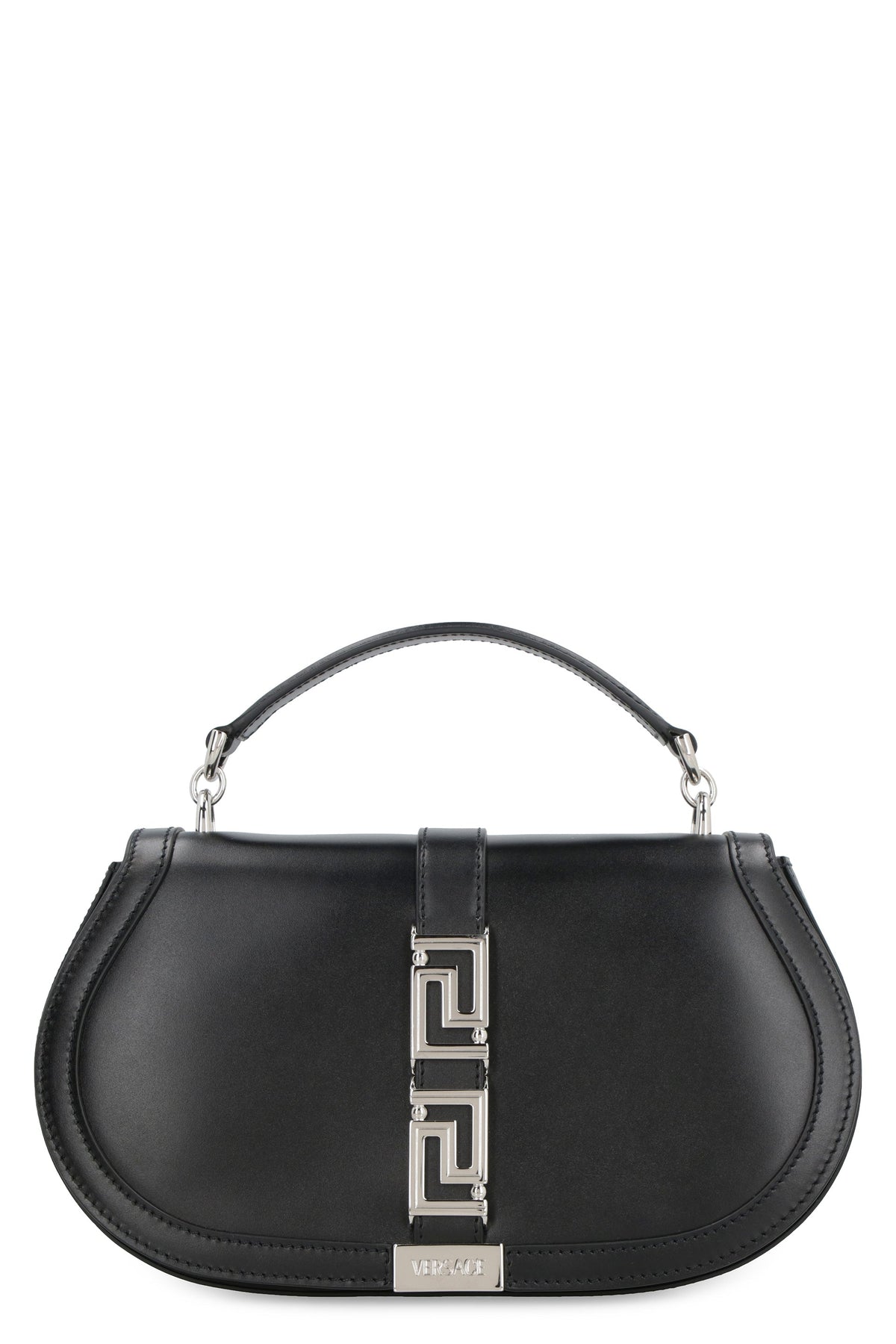 Versace Women's Greca Goddess Leather Crossbody Bag in Black | 10111781A05134 Color 1B00P