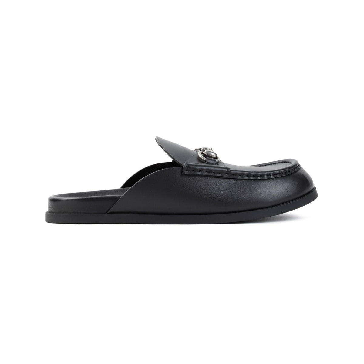 Gucci Men's Rhein Mules in Black | Size 7+ | 791589AAAZG
