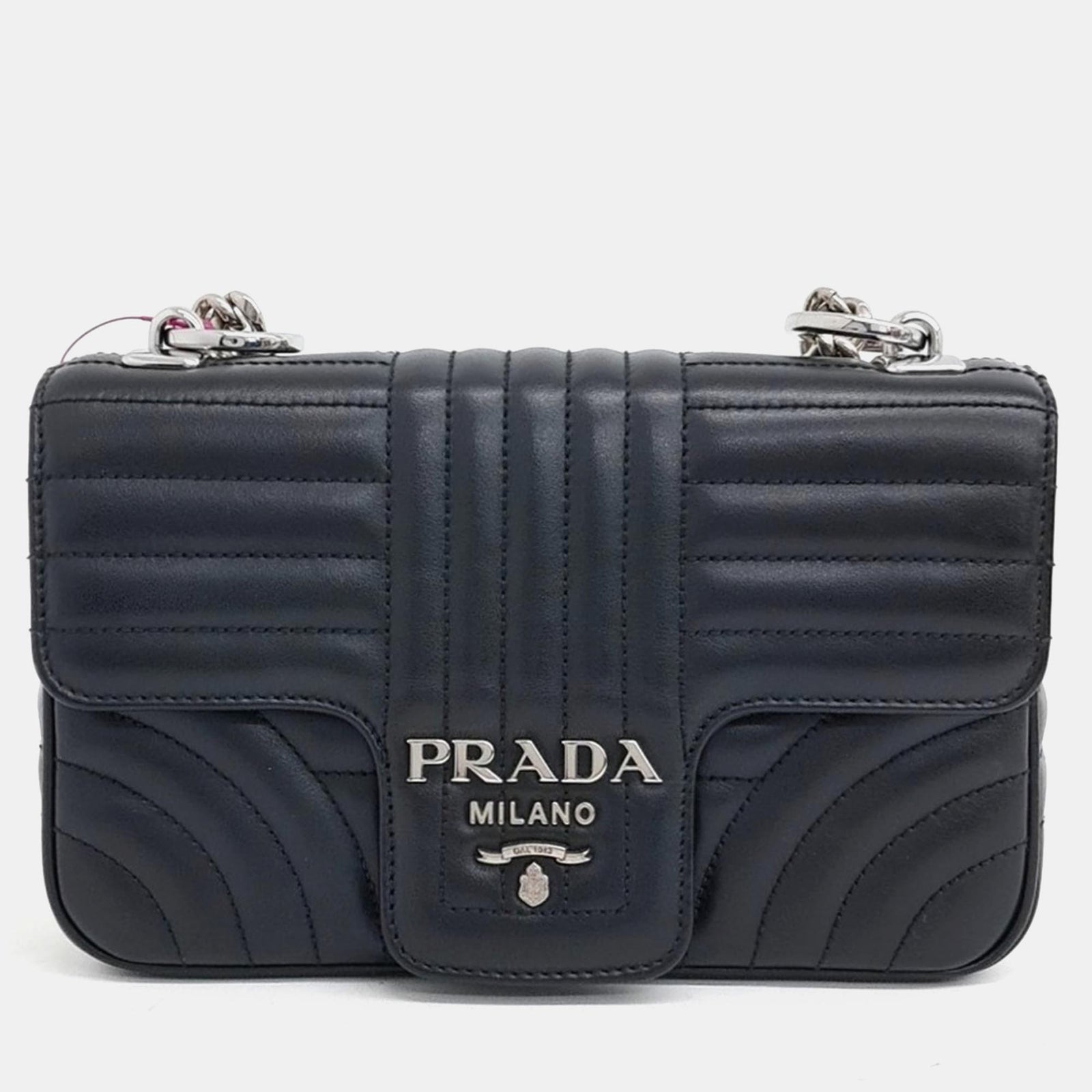 Prada Umhängetasche mit Kettenmuster