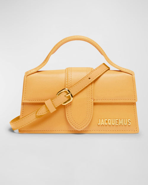 Le Bambino Leather Top-Handle Bag