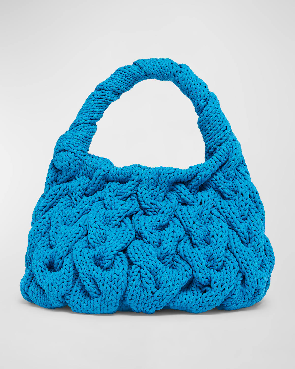 Boss Cable Knit Top Handle Bag