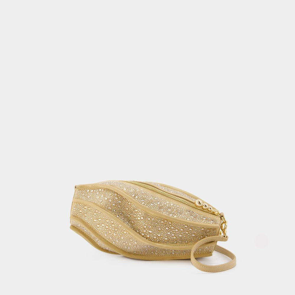 Cult Gaia Women's Myrna Shoulder Bag in Gold | CL2936SD2260