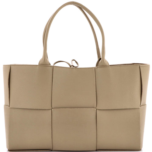 Arco Tote Maxi Intrecciato Leather Medium