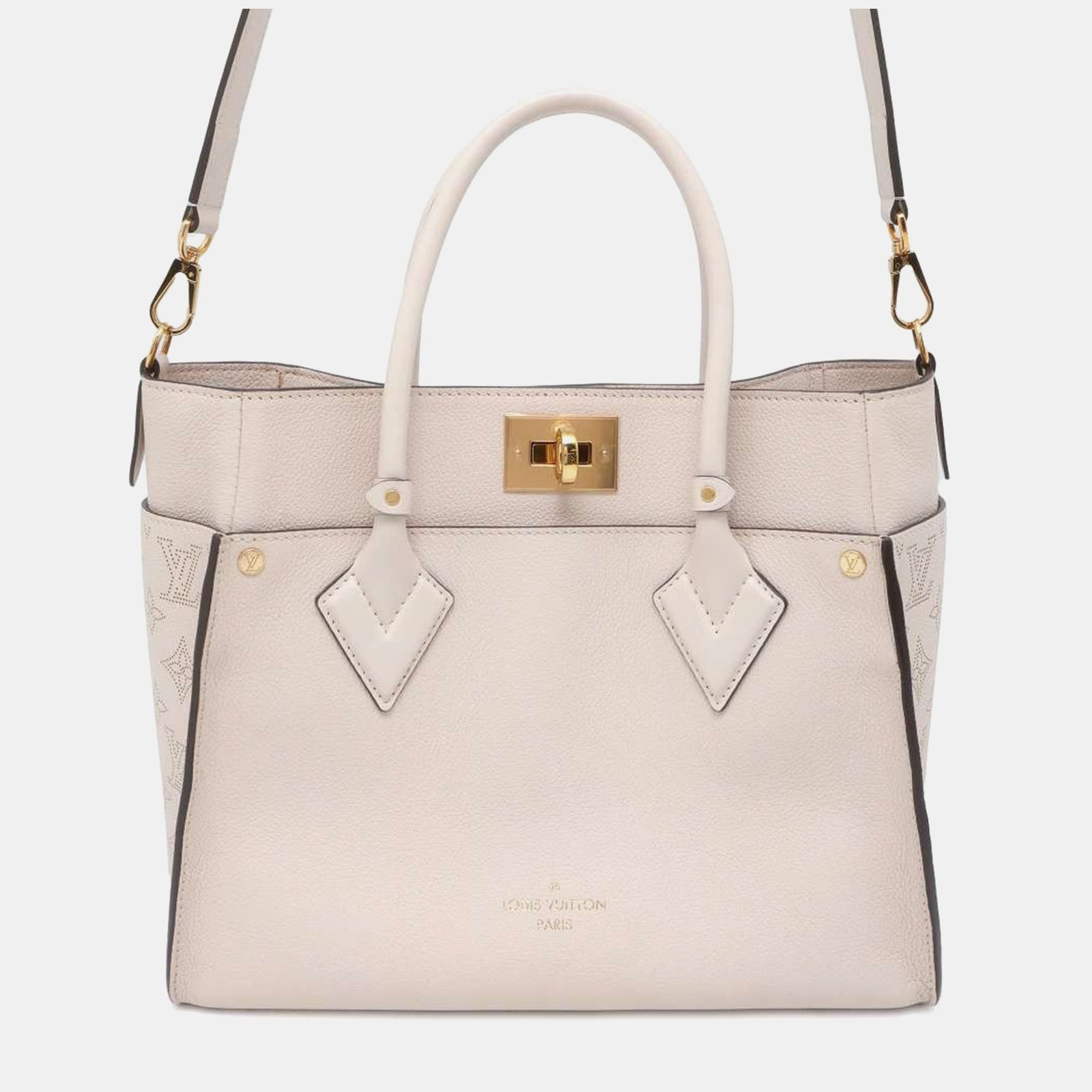 Louis Vuitton Beige Umhängetasche „Mahina On My Side“