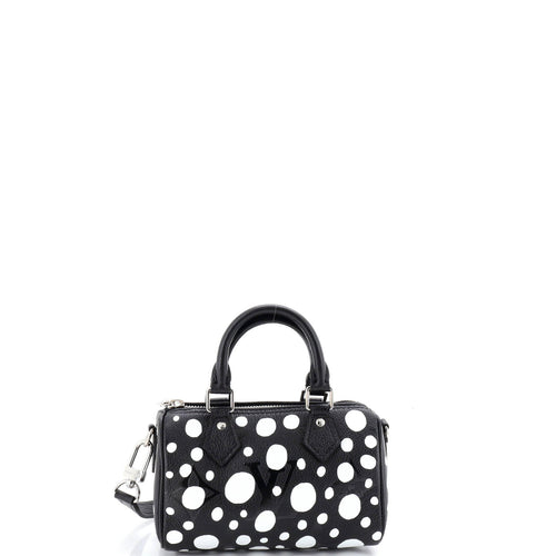 Speedy Bandouliere NM Bag Yayoi Kusama Infinity Dots Monogram Empreinte Giant Nano