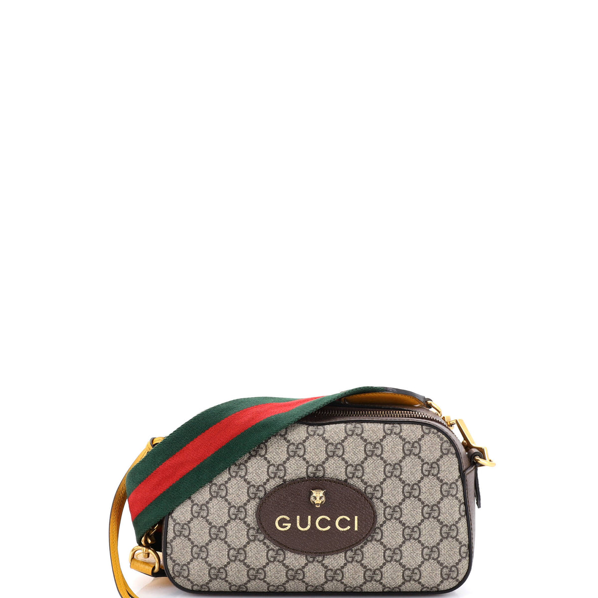 Gucci GUCCI Neo Vintage Camera Messenger Bag GG Coated Canvas